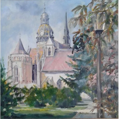 Obraz - Akryl - Dom sv. Alžbety - Mgr. Margita Rešovská
