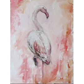 Obraz - Olejomaľba - Flamingo - Igor Navrotskyi