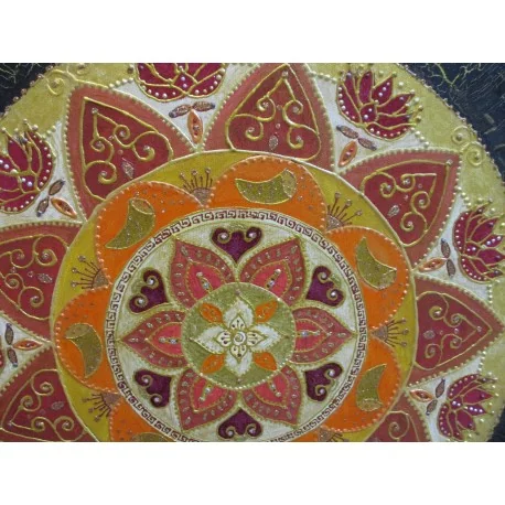 Obraz-Mandala- Hand made by Evelyna