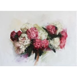 Painting - Oil painting - flowers - Igor Navrotskyi