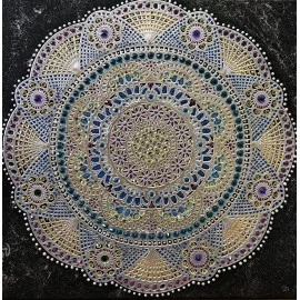 Obraz - Mandala - s kamienkami - Eva Paronai