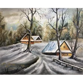 Painting - Oil painting - Nature XVII. - Veronika Tóthová