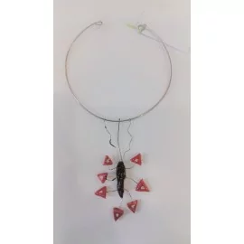 Šperk z keramiky - č.12- náhrdelník - Mgr.Zuzana Čarnoká