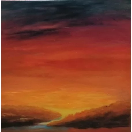 Obraz - Akryl - Západ slnka (10) - M. Dadajová