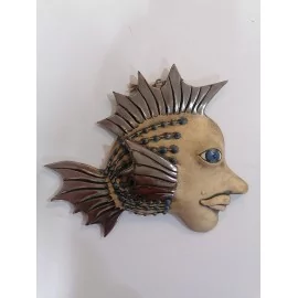 Keramika -Ryba - hlava - Mihoková