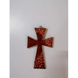 Keramika - Keramický krížik malý - Mihoková