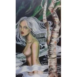 Painting - Acrylic on canvas - Ice Freya - V. Kirchnerová