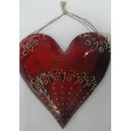 Keramika- Srdce veľké -Mihoková Katarína