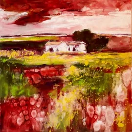 Molnárová Katarína - Red Landscape