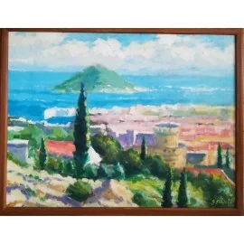 Painting - Oil painting - Dubrovnik II. - Jan Monis