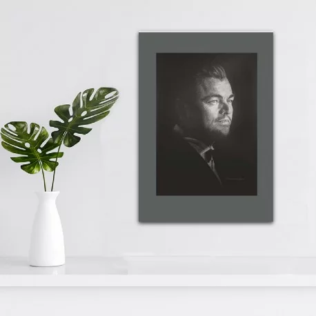 Obraz - Pastel na výkrese - Leonardo DiCaprio - Ján Radvanský