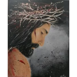 Ježiš tŕním korunovaný č.2 - Veronika Ferencová