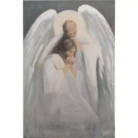 Ježiš s anjelom - Veronika Ferencová