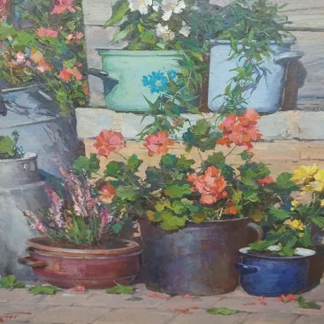 Kvety - akad. mal. Timour Karimov