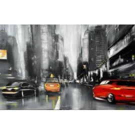 Painting - Oil on canvas - Sunny City 2 - Gregory Goy