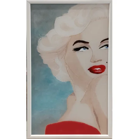 Marylin Monroe- Jana Gubová,originálny,ručne maľovaný obraz