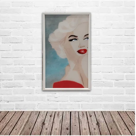 Marylin Monroe- Jana Gubová,originálny,ručne maľovaný obraz