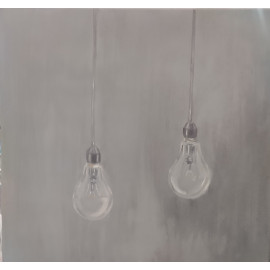 Painting - Light bulbs - Mgr. Art. Zita Aranyasz