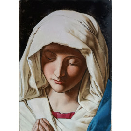 The Virgin in Prayer, olejomaľba,Žegorjak Ondrej Mgr.Art,originálny,ručne maľovaný obraz