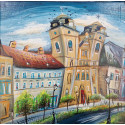 Košice - Mgr. Lucia Chocholáčková - Originálny, ručne maľovaný obraz