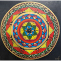 Mandala lásky - Ing. Lujza Ferková, originálny, ručne maľovaný obraz