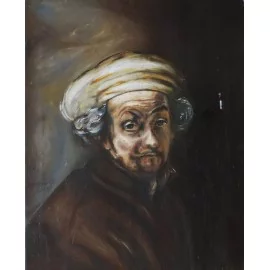 Painting - Oil on canvas - Rembrandt (copy) - Simona Vagaská