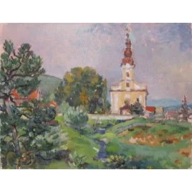 Painting - Oil painting - Myslava - Ľudmila Studenniková