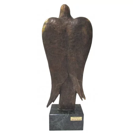 Bronzová socha - Anjel - akademický sochár Maciek Syrek
