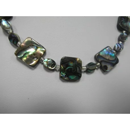 Perleť paua - náhrdelník
